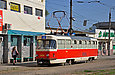 Tatra-T3M #8034 8-го маршрута на конечной станции "602 микрорайон"