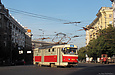 Tatra-T3M #8034 5-го маршрута на площади Розы Люксембург