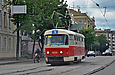 Tatra-T3M #8034 5-го маршрута на Московском проспекте в районе улицы Спартака