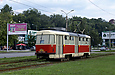 Tatra-T3M #8034 20-го маршрута на улице Клочковской в районе улицы Ромена Роллана