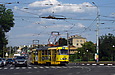 Tatra-T3M #8034 8-го маршрута на перекрестке улицы Академика Павлова и Московского проспекта