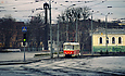 Tatra-T3M #8039 5-го маршрута на площади Розы Люксембург рядом с монументом Независимости