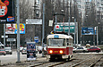 Tatra-T3M #8039 27-го маршрута на улице Академика Павлова в районе стании метро "Студенческая"