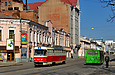Tatra-T3M #8046 5-го маршрута на улице Полтавский шлях в районе Театра юного зрителя