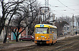 Tatra-T3M #8046 8-го маршрута на улице Академика Павлова в районе остановки "Сабурова дача"