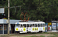 Tatra-T3M #8046 маршрута 16-А на улице Героев Труда возле перекрестка с улицей Гвардейцев Широнинцев