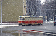 Tatra-T3M #8070 8-го маршрута на улице Плехановской около станции метро "Спортивная"