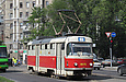 Tatra-T3M #8070 27-го маршрута в начале улицы Академика Павлова