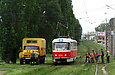 Tatra-T3M #8070 20-го маршрута на улице Клочковской возле конечной станции "Улица Новгородская"