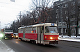 Tatra-T3M #8070 8-го маршрута на улице Плехановской возле перекрестка с улицей Молочной