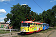 Tatra-T3M #8070-8073 26-го маршрута на Московском проспекте возле проспекта Тракторостроителей