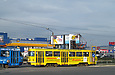 Tatra-T3M #8070 в составе системы #8070-8073 26-го маршрута на улице Героев труда возле улицы Тисовой