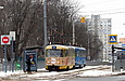 Tatra-T3M #8070-8073 27-го маршрута на площади Защитников Украины