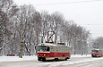Tatra-T3M #8073 27-го маршрута на Московском проспекте в районе улицы Броненосца "Потемкин"