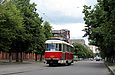 Tatra-T3M #8102 20-го маршрута на улице Красноармейской возле улицы Чеботарской