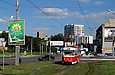 Tatra-T3M #8102 20-го маршрута на улице Клочковской возле Рогатинского проезда