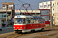 Tatra-T3M #8102 8-го маршрута на конечной станции "602-й микрорайон"