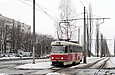 Tatra-T3M #8102 27-го маршрута на проспете Тракторостроителей в районе улицы Героев труда