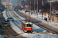 Tatra-T3M #8102 5-го маршрута на улице Морозова