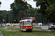 Tatra-T3M #8102 8-го маршрута на Московском проспекте в районе улицы Тюринской