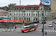 Tatra-T3M #8102 5-го маршрута на площади Сергиевской