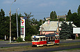 Tatra-T3M #8102 8-го маршрута на Московском проспекте возле Спортивного переулка