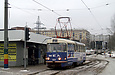 Tatra-T3M #8102 27-го маршрута на улице Академика Павлова возле Конюшенного переулка