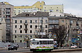 Tatra-T3M #8102 8-го маршрута на улице Плехановской возле стадиона "Металлист"