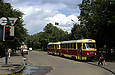 Tatra-T3SU #239-240 15-го маршрута на Харьковской набережной