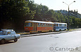 Tatra-T3SU #249 на буксире у ВТП-1 на улице Плехановской в районе улицы Соича