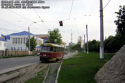 Tatra-T3 #253 на улице Шевченко в районе остановки "Красная нить"