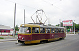 Tatra-T3SU #277 13-го маршрута в Рогатинском проезде возле улицы Клочковской