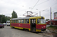 Tatra-T3SU #278 на перекрестке проспекта Победы и улицы Клочковской