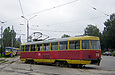 Tatra-T3SU #278 на перекрестке проспекта Победы и улицы Клочковской