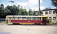 Tatra-T3SU #299 в Лосевском переулке возле въезда в Депо №1
