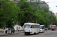 Tatra-T3SU #301 12-го маршрута на улице Красноармейской в районе улицы Коцарской