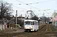Tatra-T3SU #301 6-го маршрута на улице Академика Павлова в районе Салтовского шоссе