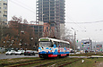 Tatra-T3SUCS #301 20-го маршрута на улице Клочковской между перекрестками с улицами Павловской и Близнюковской