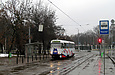 Tatra-T3SUCS #301 12-го маршрута на улице Мироносицкой возле улицы Сумской