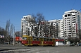 Tatra-T3SU #302 7-го маршрута на улице Университетской подъезжает к Рыбной площади