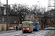 Tatra-T3SU #302 20-го маршрута и ВТП-4 во въезде Чапаева в районе улицы Краснодонской