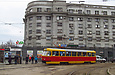 Tatra-T3SU #302 7-го маршрута на РК "Южный вокзал"