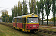 Tatra-T3SU #304 20-го маршрута на улице Клочковской возле Очаковского переулка