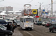 Tatra-T3SU #304 20-го маршрута в Пискуновском переулке возле улицы Энгельса
