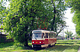Tatra-T3SUCS #304 8-го маршрута в Салтовском переулке возле Салтовского шоссе