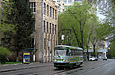 Tatra-T3SUCS #304 12-го маршрута на улице Тринклера в районе проспекта Независимости