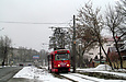 Tatra-T3SUCS #304 20-го маршрута на улице Клочковской в районе конечной "Малая Даниловка"