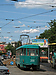 Tatra-T3SU #309 12-го маршрута поворачивает с улицы Тринклера на проспект "Правды"