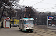 Tatra-T3SU #309 12-го маршрута на проспекте Правды возле улицы Анри Барбюса