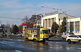 Tatra-T3SU #309 1-го маршрута на улице Большой Панасовской возле Новоивановского моста